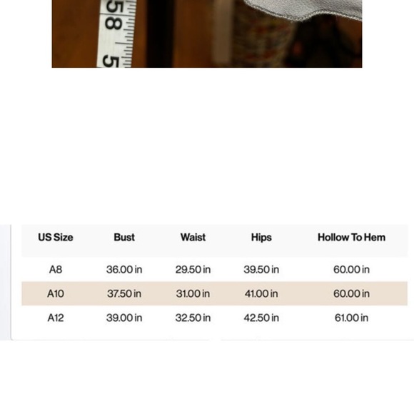 WEDDING BRIDESMAID PROM AZAZIE Grey A-Line Strapless Chiffon Convertible Dress 👗 - Picture 3 of 15